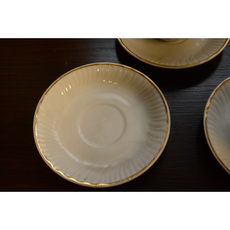 (n-331) Veritable Porzellan, espressotassid-taldrikud, 4tk