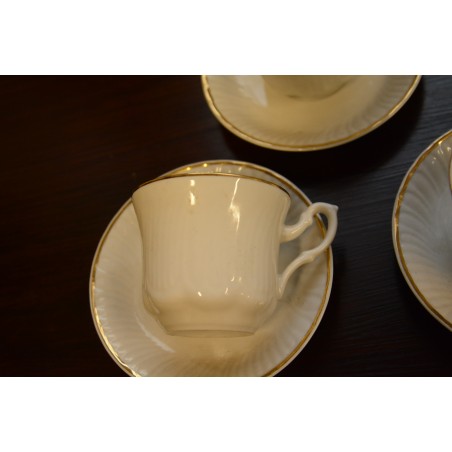 (n-331) Veritable Porzellan, espressotassid-taldrikud, 4tk