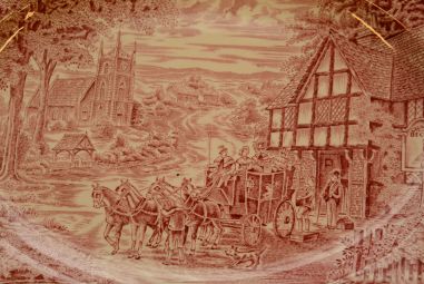 (n-2499/3) Furnivals, Staffordshire LTD, ovaalne vaagen, 1tk
