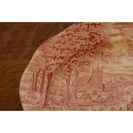 (n-2499/3) Furnivals, Staffordshire LTD, ovaalne vaagen, 1tk