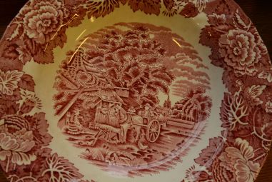 (n-2445/4) Woods Ware Enoch Woods English Scenery, supi-pastataldrikud, 6tk