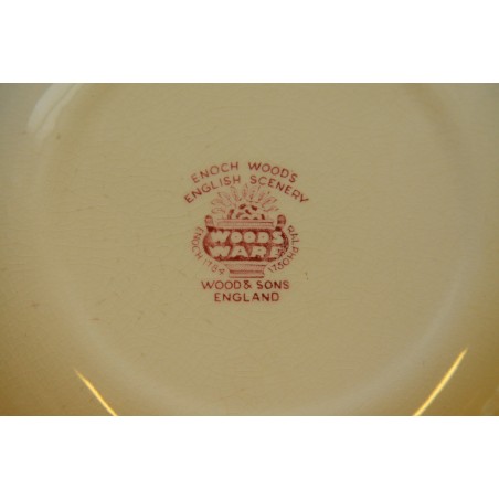 (n-2445/4) Woods Ware Enoch Woods English Scenery, supi-pastataldrikud, 6tk