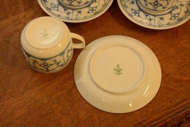 (n-3009/2) Bavaria Winterling kohvitassid-taldrikud, 3tk