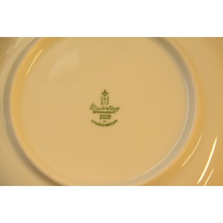 (n-3009/2) Bavaria Winterling kohvitassid-taldrikud, 3tk