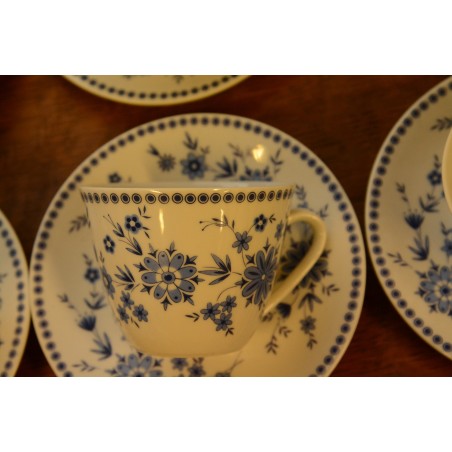 (n-3015/3) Bavaria Seltmann Weiden, kohvitassid-taldrikud, 6tk