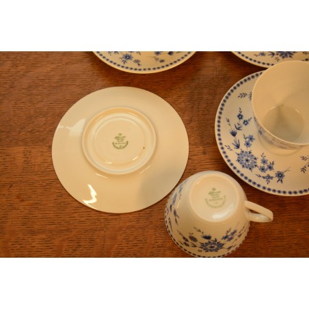 (n-3015/3) Bavaria Seltmann Weiden, kohvitassid-taldrikud, 6tk