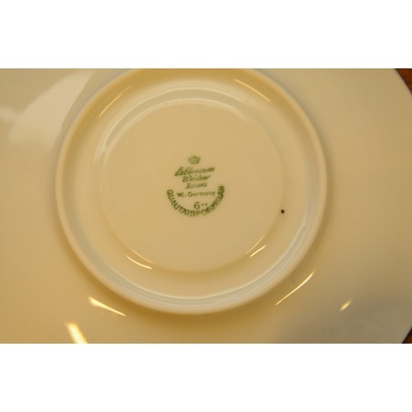 (n-3015/3) Bavaria Seltmann Weiden, kohvitassid-taldrikud, 6tk