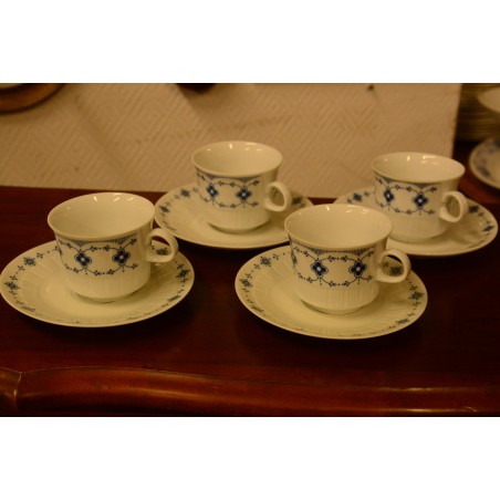 (n-3266/1) Colditz CP, kohvitassid-taldrikud, 4tk (n-3266/1) Colditz CP, kohvitassid-taldrikud, 4tk