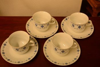 (n-3266/1) Colditz CP, kohvitassid-taldrikud, 4tk 2