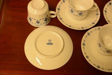 (n-3266/1) Colditz CP, kohvitassid-taldrikud, 4tk