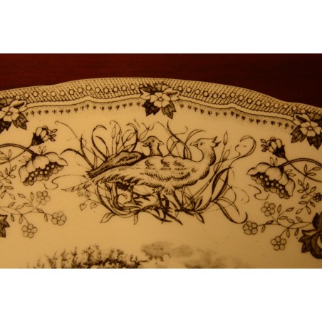 (n-3285) Ironstone Tableware vaagen