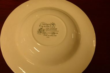 (n-3465/4) Myott, Country Life supi-pastataldrikud, 6tk