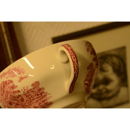 (n-3505/11) Enoch Wedgwood LTD, Woodland puljongikausid-taldrikud 5tk