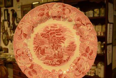 (n-3535/1) Enoch Woods English Scenery, Woods Ware praetaldrikud, 6tk