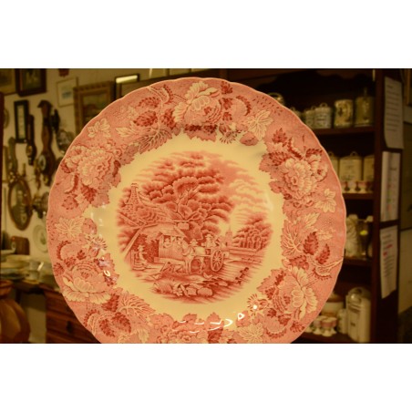 (n-3535/1) Enoch Woods English Scenery, Woods Ware praetaldrikud, 6tk