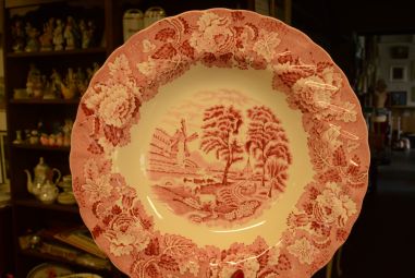 (n-3535/3) Enoch Woods English Scenery, Woods Ware supi-pastataldrikud, 6tk