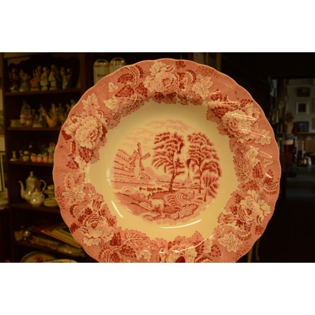 (n-3535/3) Enoch Woods English Scenery, Woods Ware supi-pastataldrikud, 6tk