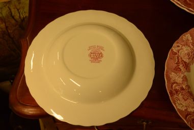 (n-3535/3) Enoch Woods English Scenery, Woods Ware supi-pastataldrikud, 6tk