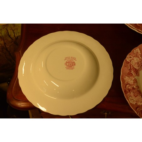 (n-3535/3) Enoch Woods English Scenery, Woods Ware supi-pastataldrikud, 6tk