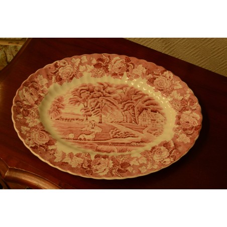 (n-3535/9) Enoch Woods English Scenery, Woods Ware vaagen