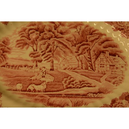 (n-3535/9) Enoch Woods English Scenery, Woods Ware vaagen