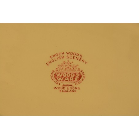 (n-3535/9) Enoch Woods English Scenery, Woods Ware vaagen