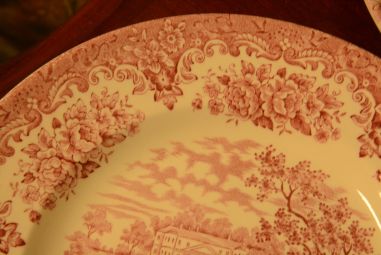 (n-3553) English Ironstone tableware salatitaldrikud, 6tk