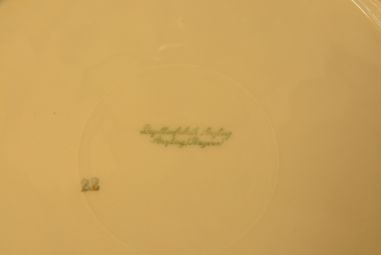 (n-3562/2) Porzellanfabrik Arzberg, salatitaldrikud, 6tk