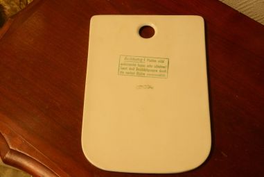 (n-3562/7) Porzellanfabrik Arzberg, lõikelaud/juustualus