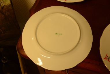 (n-3568/1) Bavaria Eschenbach Art Deco salatitaldrikud, 6tk