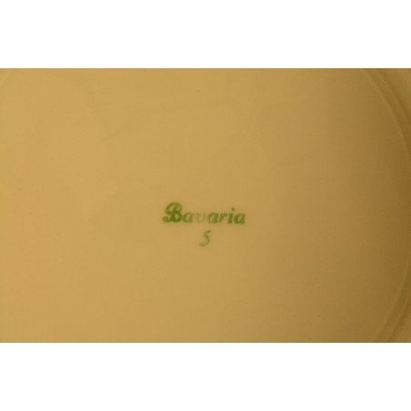 (n-3568/2) Bavaria Eschenbach Art Deco salatitaldrikud, 5tk