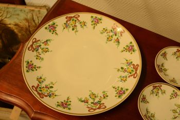 (n-3666/3) Lichte, Fine China, Saksamaa, vaagen ja väikesed taldrikud, 6tk 2