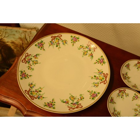 (n-3666/3) Lichte, Fine China, Saksamaa, vaagen ja väikesed taldrikud, 6tk