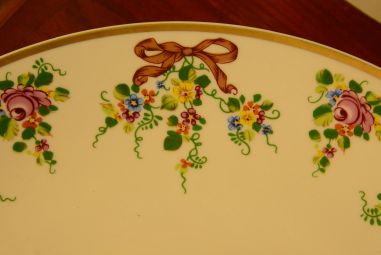 (n-3666/3) Lichte, Fine China, Saksamaa, vaagen ja väikesed taldrikud, 6tk