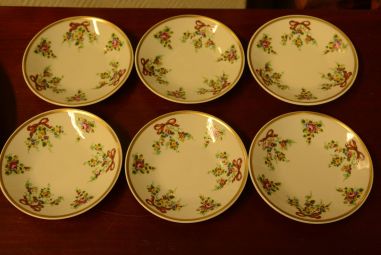 (n-3666/3) Lichte, Fine China, Saksamaa, vaagen ja väikesed taldrikud, 6tk