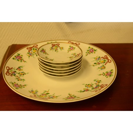 (n-3666/3) Lichte, Fine China, Saksamaa, vaagen ja väikesed taldrikud, 6tk