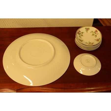 (n-3666/3) Lichte, Fine China, Saksamaa, vaagen ja väikesed taldrikud, 6tk