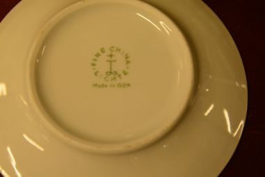 (n-3666/3) Lichte, Fine China, Saksamaa, vaagen ja väikesed taldrikud, 6tk