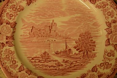(n-3668/2) Enoch Wedgwood LTD, "Lochs of Scotland", ümar vaagen