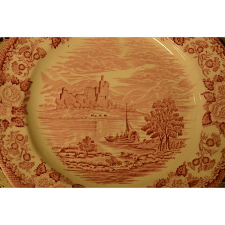 (n-3668/2) Enoch Wedgwood LTD, "Lochs of Scotland", ümar vaagen