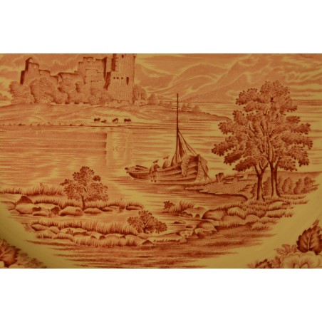 (n-3668/2) Enoch Wedgwood LTD, "Lochs of Scotland", ümar vaagen