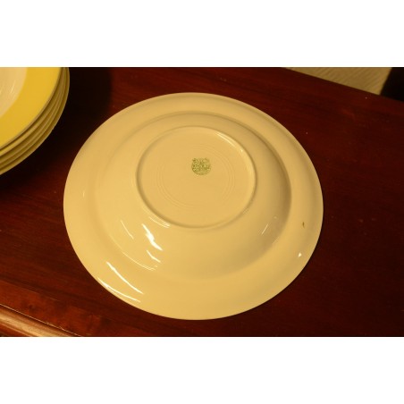 (11-329/3) Boch Freres, kollased supi-pastataldrikud, 6tk