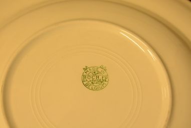 (11-329/3) Boch Freres, kollased supi-pastataldrikud, 6tk