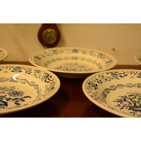 (n-2763) Boch Zwiebel, sibulamustriga supi-pastataldrikud, 5tk