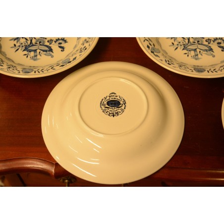 (n-2763) Boch Zwiebel, sibulamustriga supi-pastataldrikud, 5tk