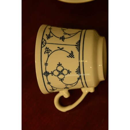 (n-3782/3) Mandarin õlelillemustriga kohvitassid-taldrikud, 5tk