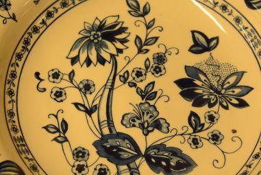 (n-3787) EIT England, sibulamustriga supi-pstataldrikud, 6tk