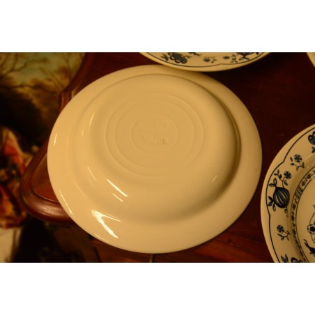 (n-3787) EIT England, sibulamustriga supi-pstataldrikud, 6tk