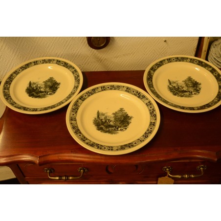 (n-3837) Boch Freres praetaldrikud, 3tk