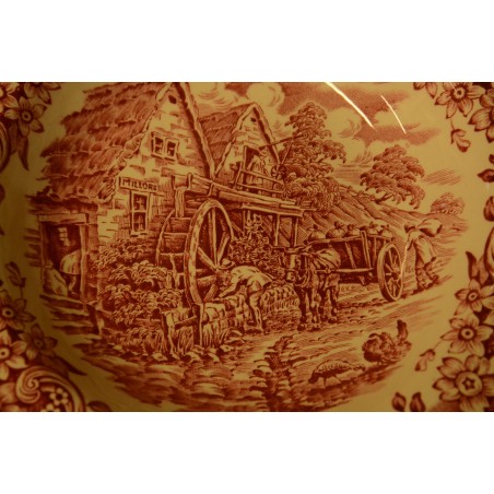 (n-3843) Royal Tudor Ware "17 Century England", supi-pastataldrikud, 3tk